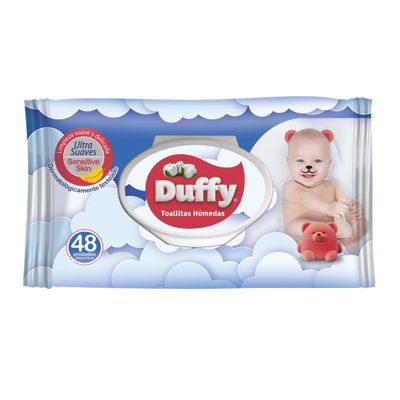 DUFFY TOALLAS HUMEDAS TAPA PLAST x48und