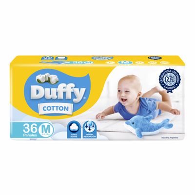 DUFFY PAÑALES HIPERPACK M x36und