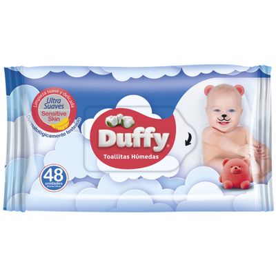 DUFFY TOALLAS HUMEDAS TAPA FLEX x48und
