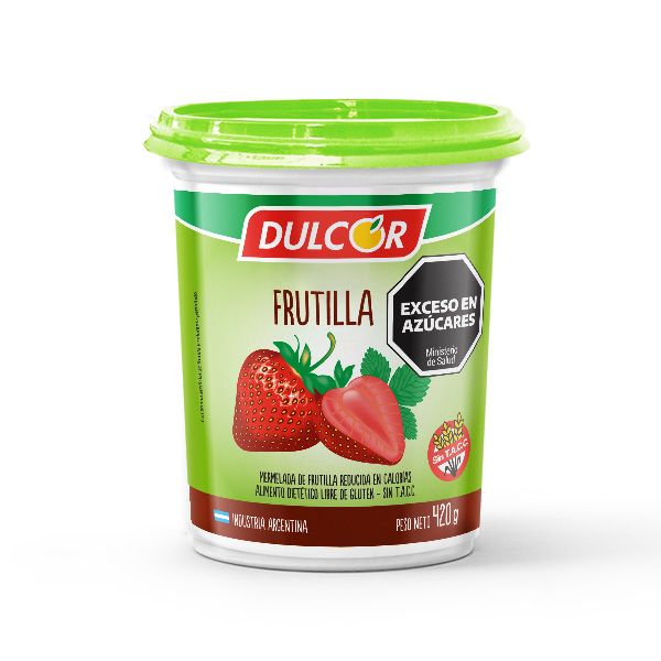 DULCOR MERMELADA FRUTILLA LIGHT POTE x420gr
