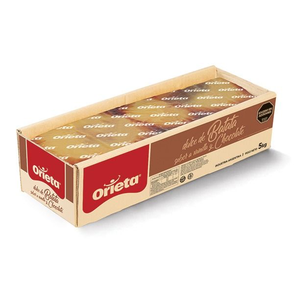 ORIETA DULCE BATATA C/CACAO x5kg