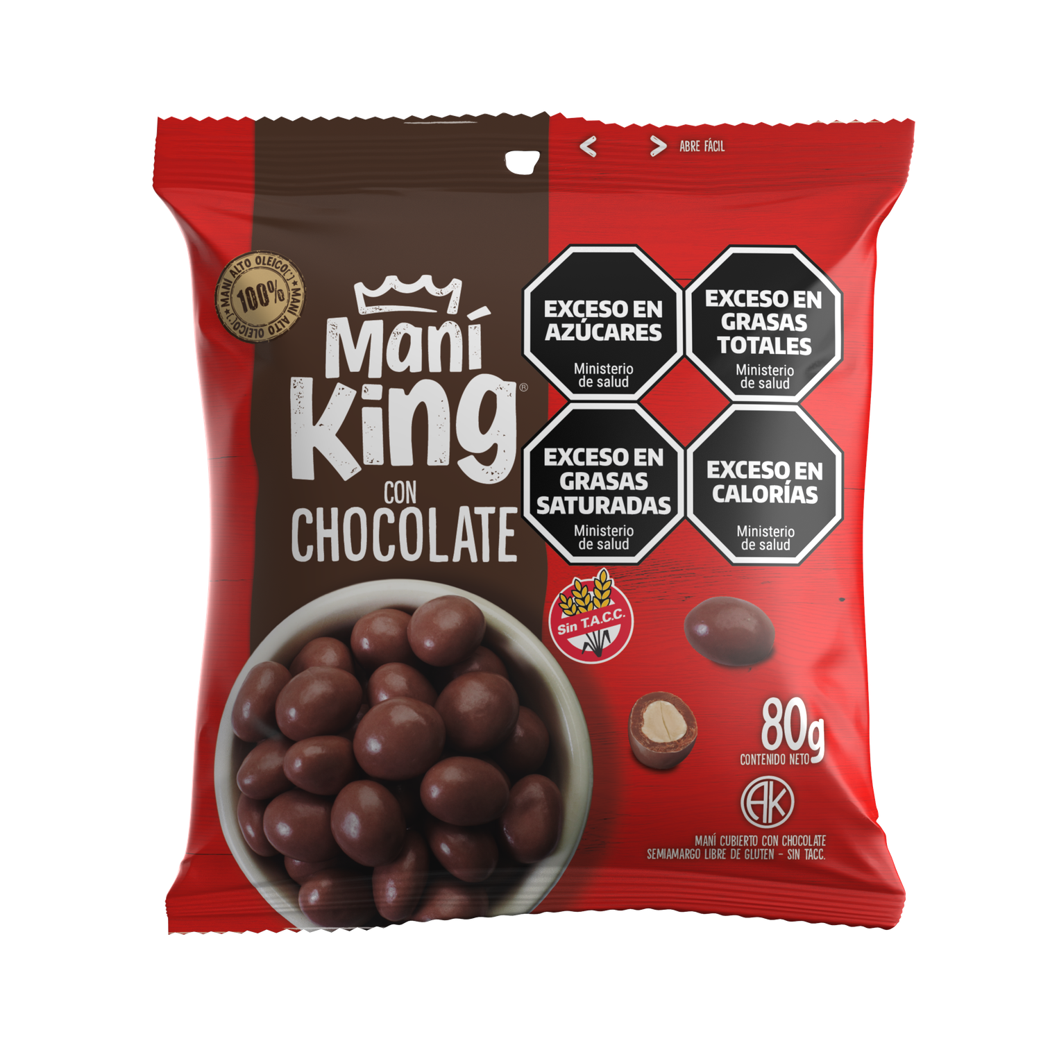 MANI KING C/CHOCOLATE x80grs