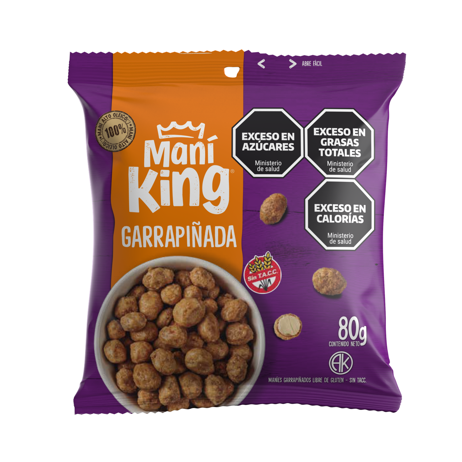 MANI KING GARRAPIÑADA x80grs