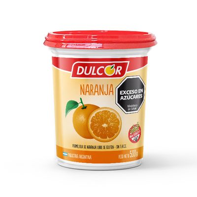 DULCOR MERMELADA NARANJA POTE x500gr