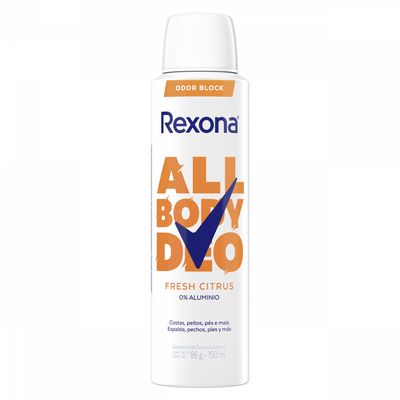 REXONA DES/AER F/ ALL BODY FRESH CITRUS x86gr