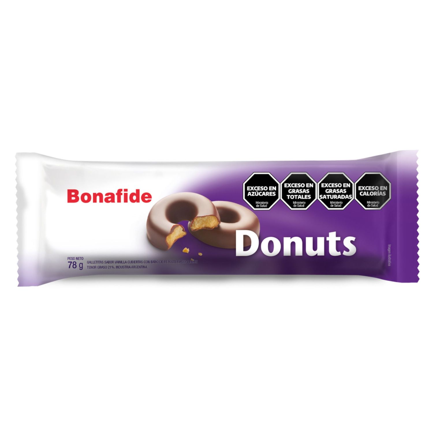 BONAFIDE DONUTS LECHE x78gr