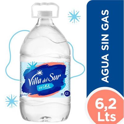 AGUA VILLA DEL SUR BIDON S/G x6200cc