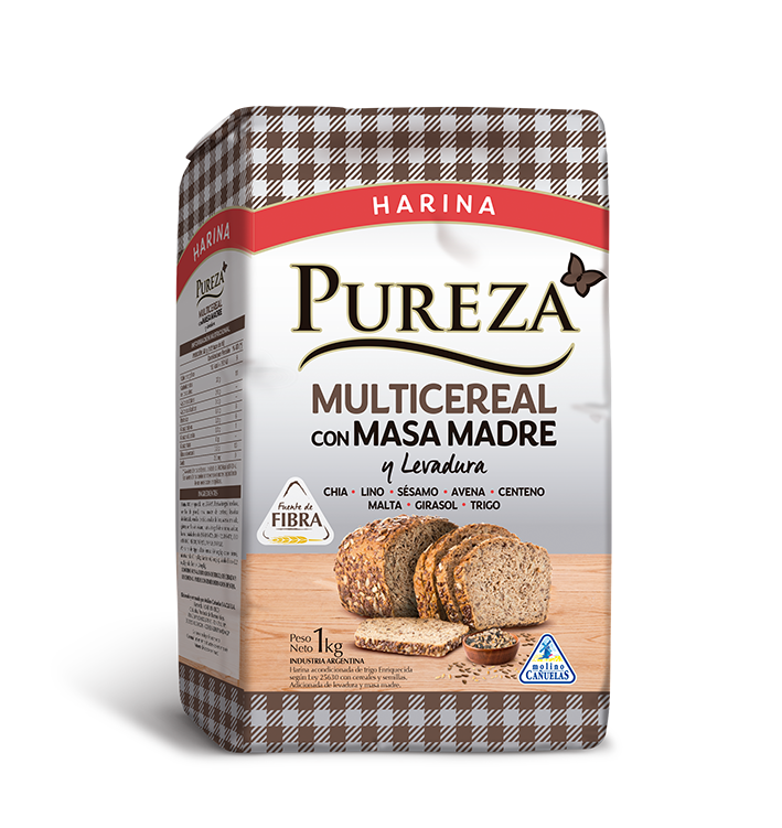 HARINA MULTICERAL C/LEV PUREZA x1kg