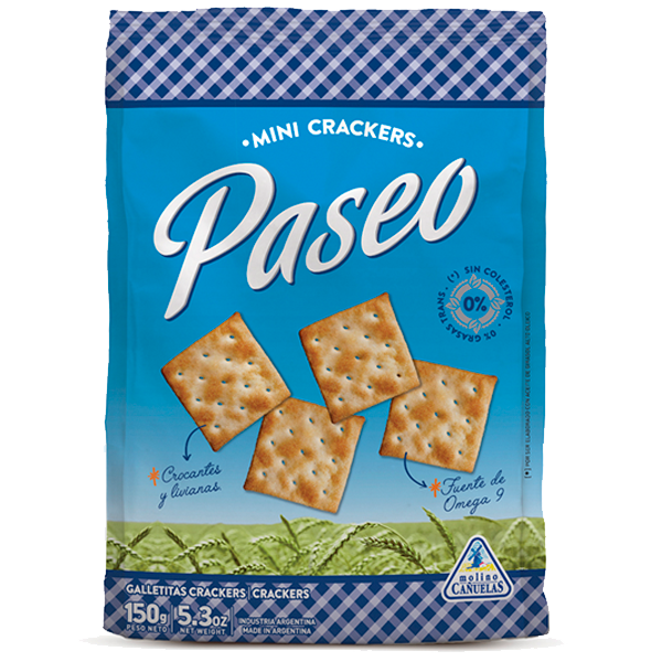 GALLETITAS PASEO CRACKERS x150gr