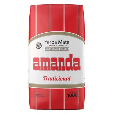 YERBA MATE AMANDA TRADICIONAL x1kg
