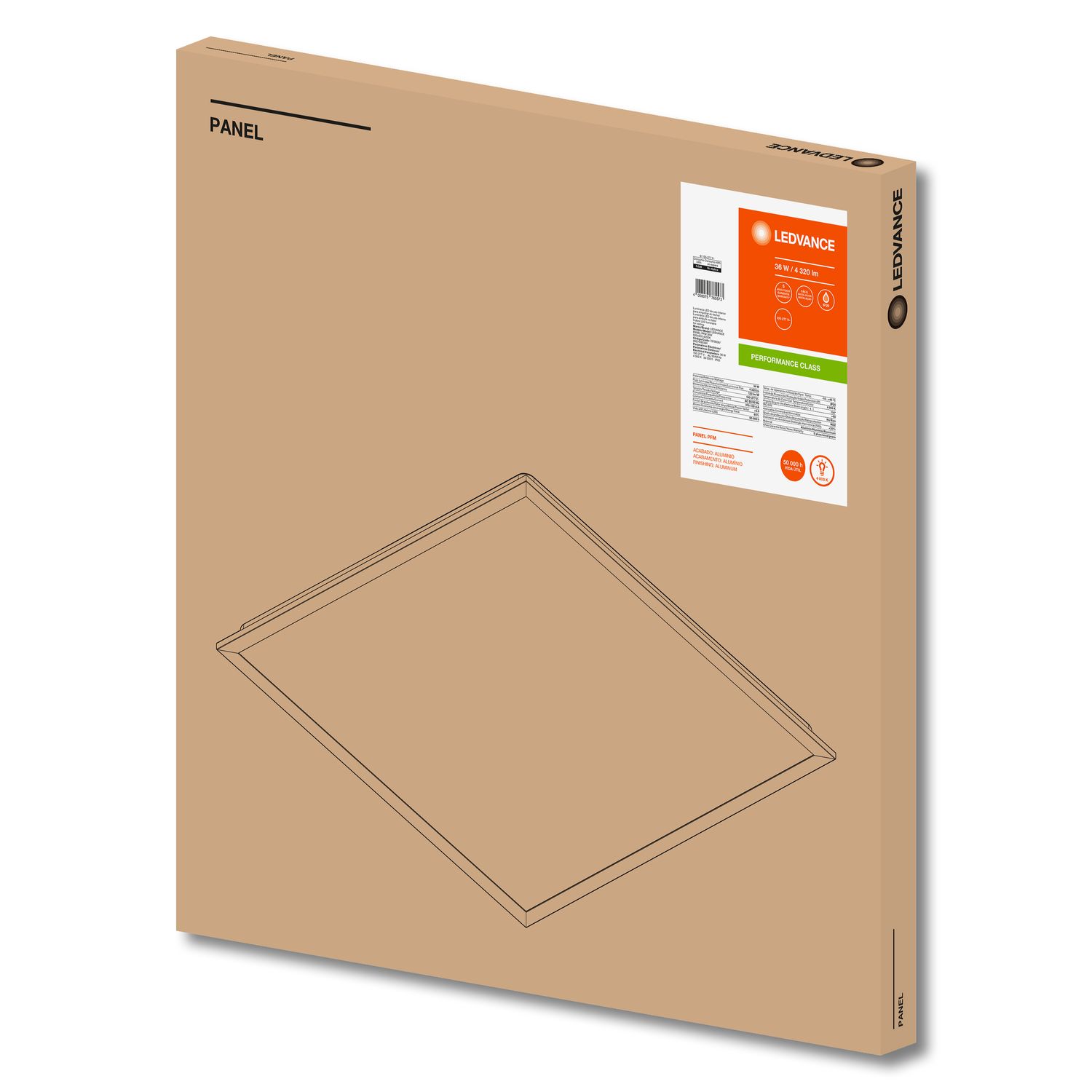 LEDVANCE PANEL PFM LUZ NEUTRA 60x60cm x36w