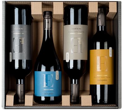 E. LAS PERDICES EXPLORACION 3 MALBEC + 1 SAUVIGNON BLANC 4x750cc