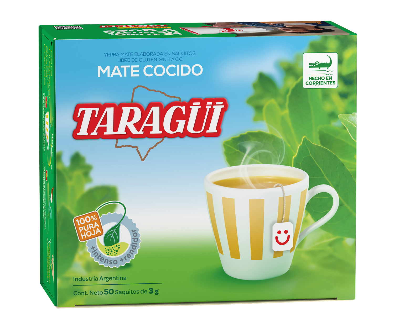 TARAGUI MATE COCIDO x50x3gr