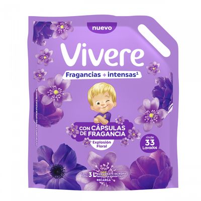 VIVERE SUAV. EXP FLORAL MAS INTENSO D/P x3lts