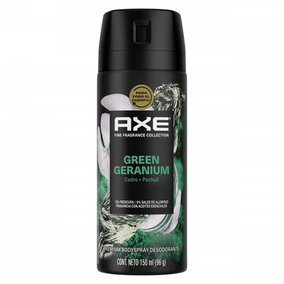 AXE DES/AER M/ BS GREEN GERANI x96gr
