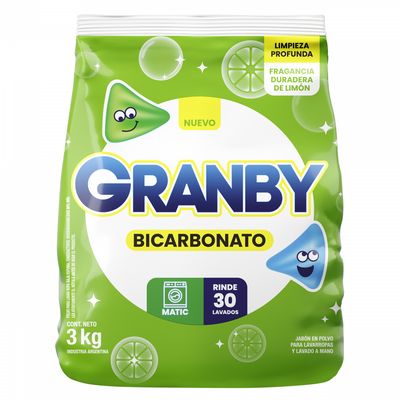 GRANBY POLVO MATIC LIMON x3kg