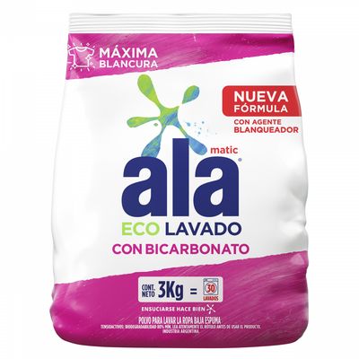 ALA POLVO MATIC C/BICARBONATO x3kg