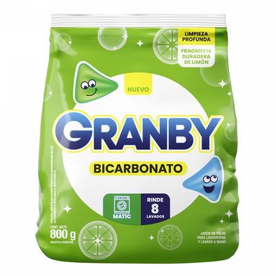 GRANBY POLVO MATIC LIMON x800gr