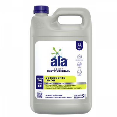 ALA ULTRA DETERGENTE CITRICO BOTELLON x5lt