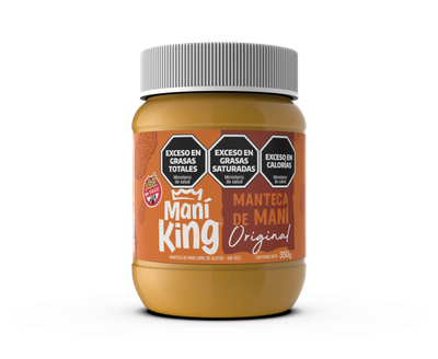 MANTECA DE MANI KING ORIGINAL x350grs