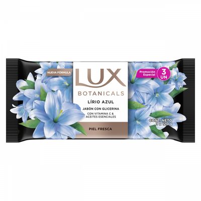 LUX JAB BOTANIC LIRIO AZUL 3x120gr