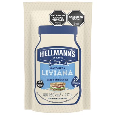 HELLMANNS MAYONESA LIVIANA x237gr