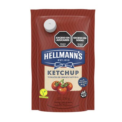 HELLMANNS KETCHUP D/P x250gr