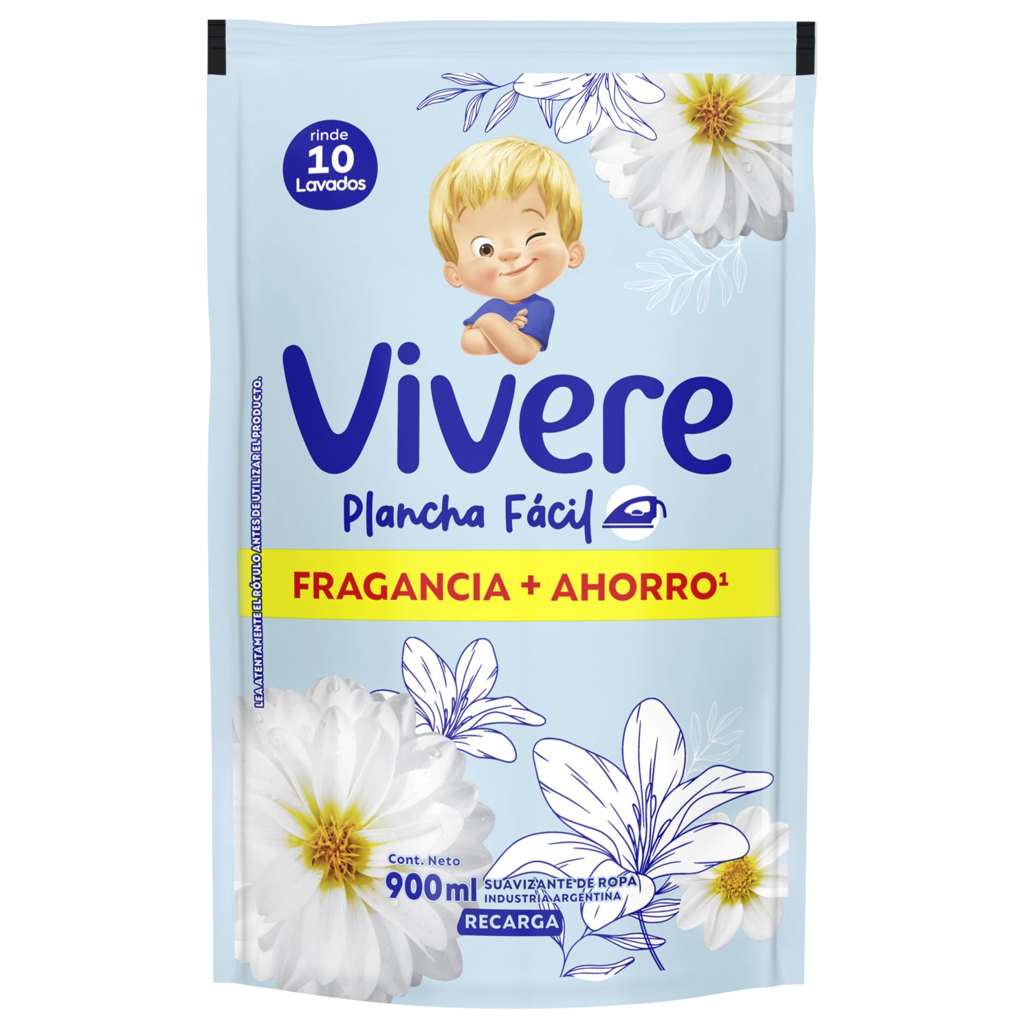 VIVERE SUAV. PLANCHA FACIL AHORRO D/P x900ml