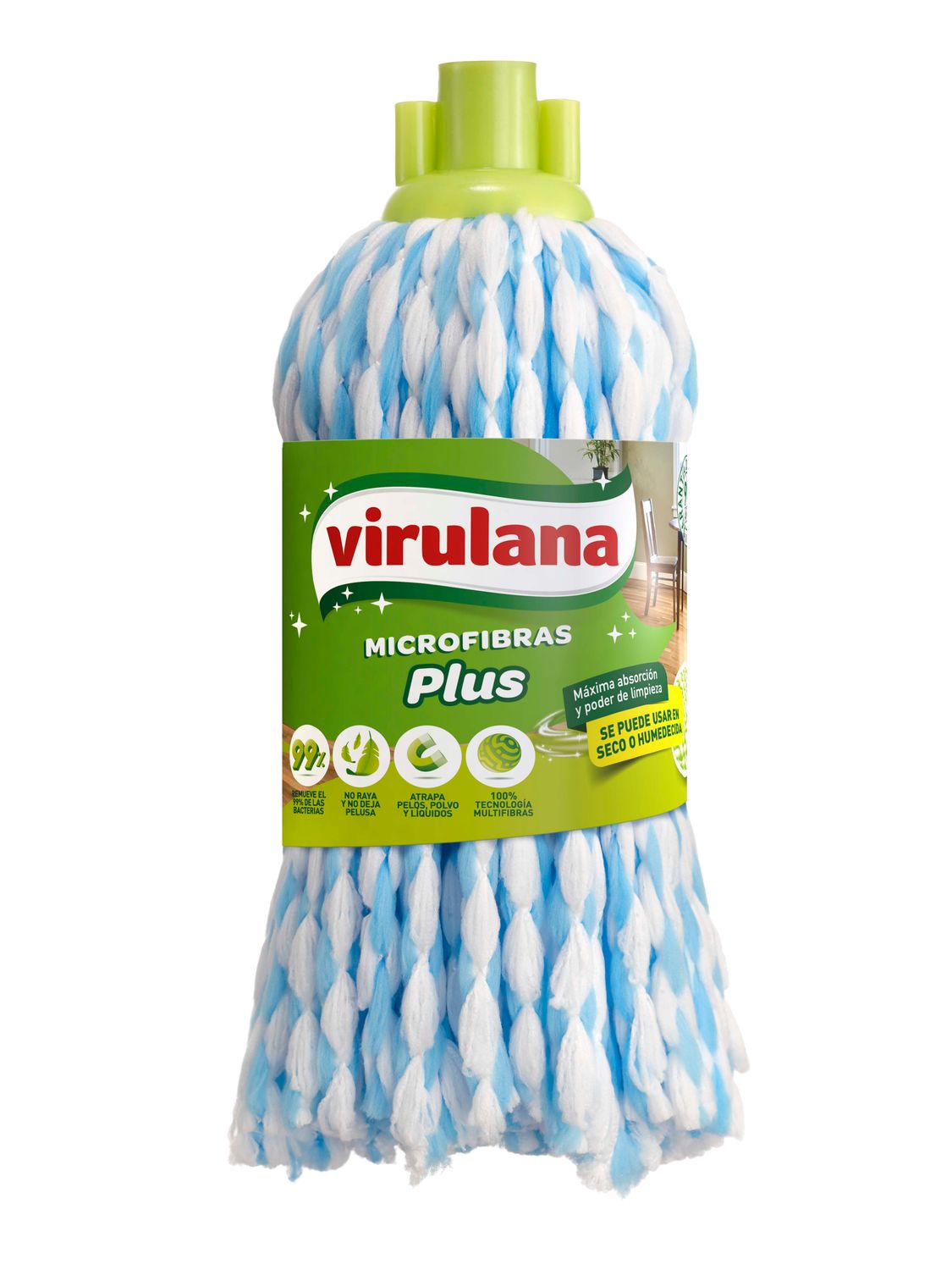 VIRULANA MOPA MICROFIBRAS PLUS x1und