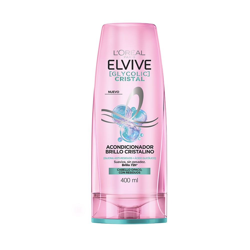 ELVIVE ACOND/ GLYCOLIC CRISTAL x400ml