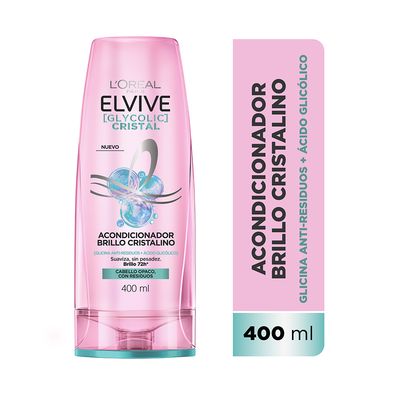 ELVIVE ACOND/ GLYCOLIC CRISTAL x400ml