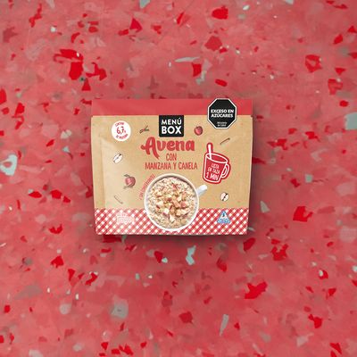 MENU BOX AVENA MANZANA Y CANELA SOBRE x59gr