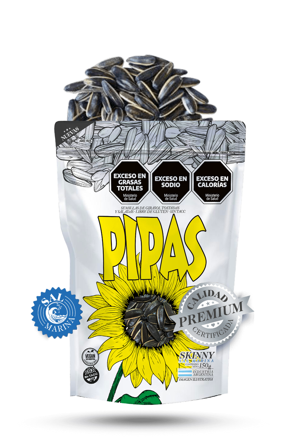 PIPAS SKINNY DOYPACK x150gr