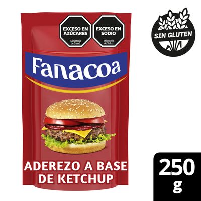 FANACOA KETCHUP S/TACC D/P x250grs