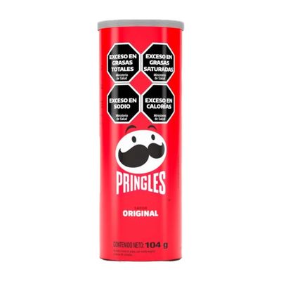 PRINGLES PAPAS FRITAS ORIGINAL x104grs