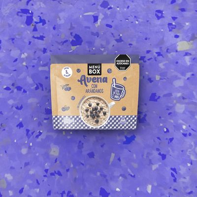 MENU BOX AVENA ARANDANOS SOBRE x59grs