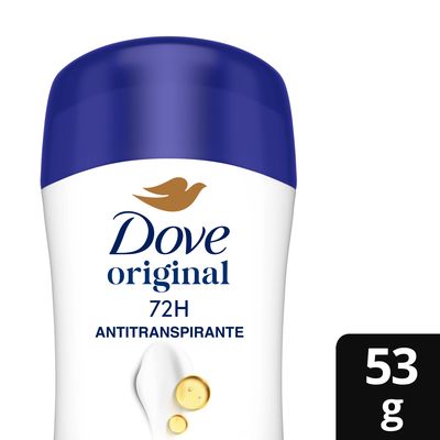 DOVE DESODORANTE EN BARRA AT F ORIGINAL x53grs