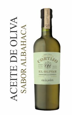 CORTIJO ACEITE DE OLIVA CON ALBAHACA x250cc