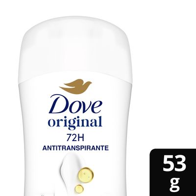 DOVE DESODORANTE EN BARRA AT F INVISIBLE CARE x53grs