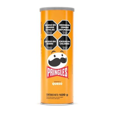 PRINGLES PAPAS FRITAS QUESO x109grs