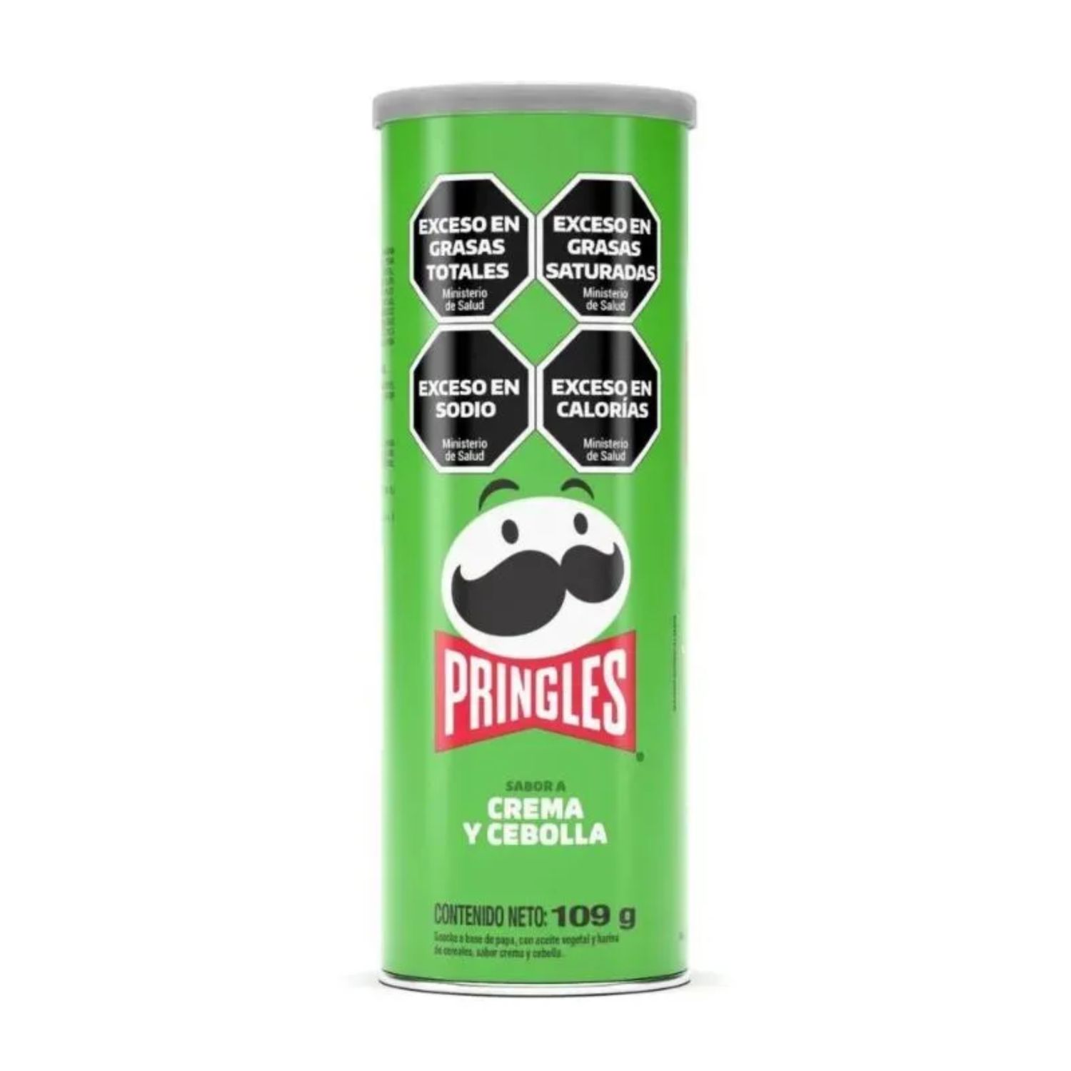 PRINGLES PAPAS FRITAS CREMA Y CEBOLLA x109grs