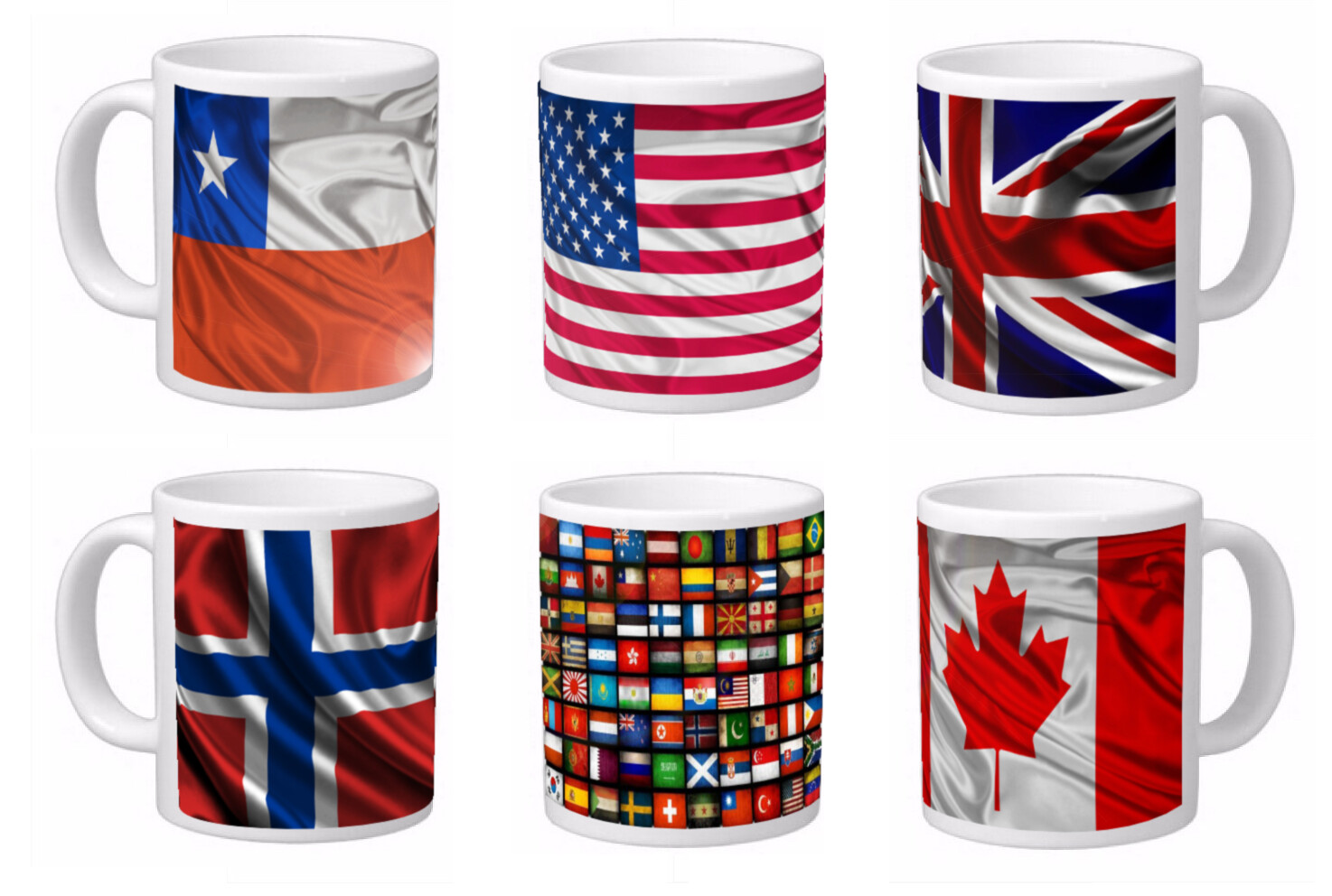 Mugs Blancos Personalizables