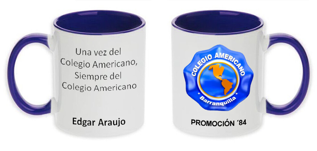 Mugs Color Interno Personalizables
