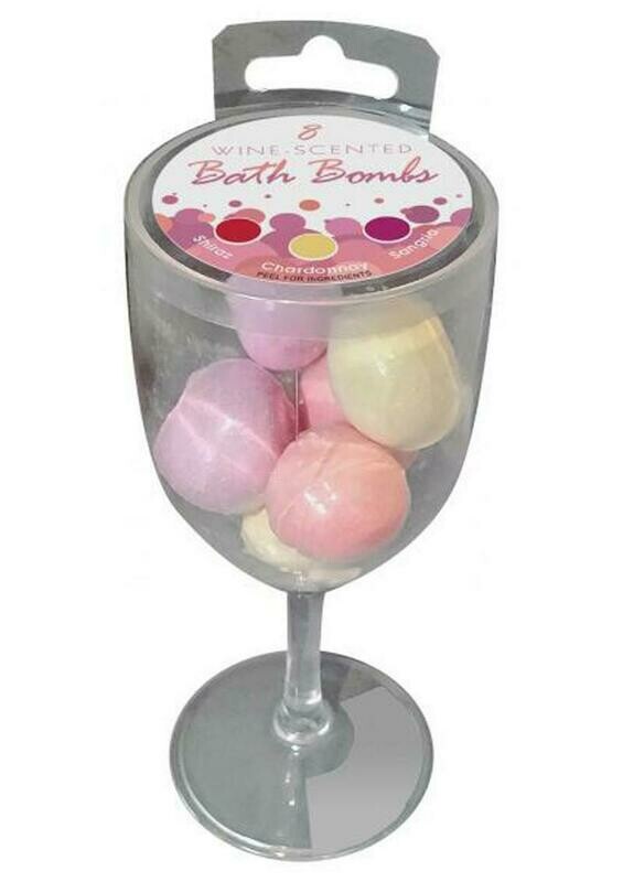 ​Wine Scented Bath Bombs 8/pack