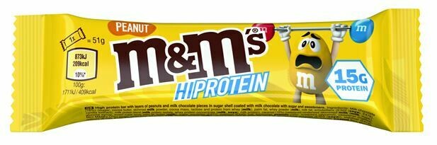 M&M's Hi-Protein Bar - Peanut M&M's Hi-Protein Bar - Peanut