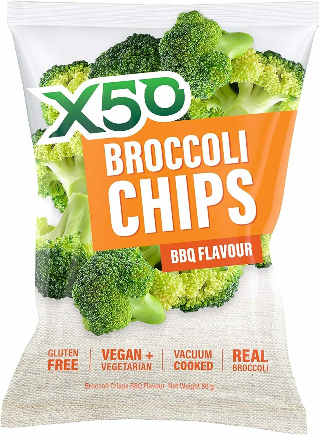 X50 Broccoli Chips 60g by X50 X50 Broccoli Chips 60g by X50
