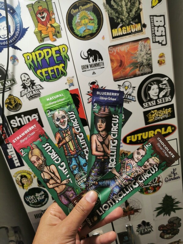 Blunts Cáñamo Lion Rolling Circus