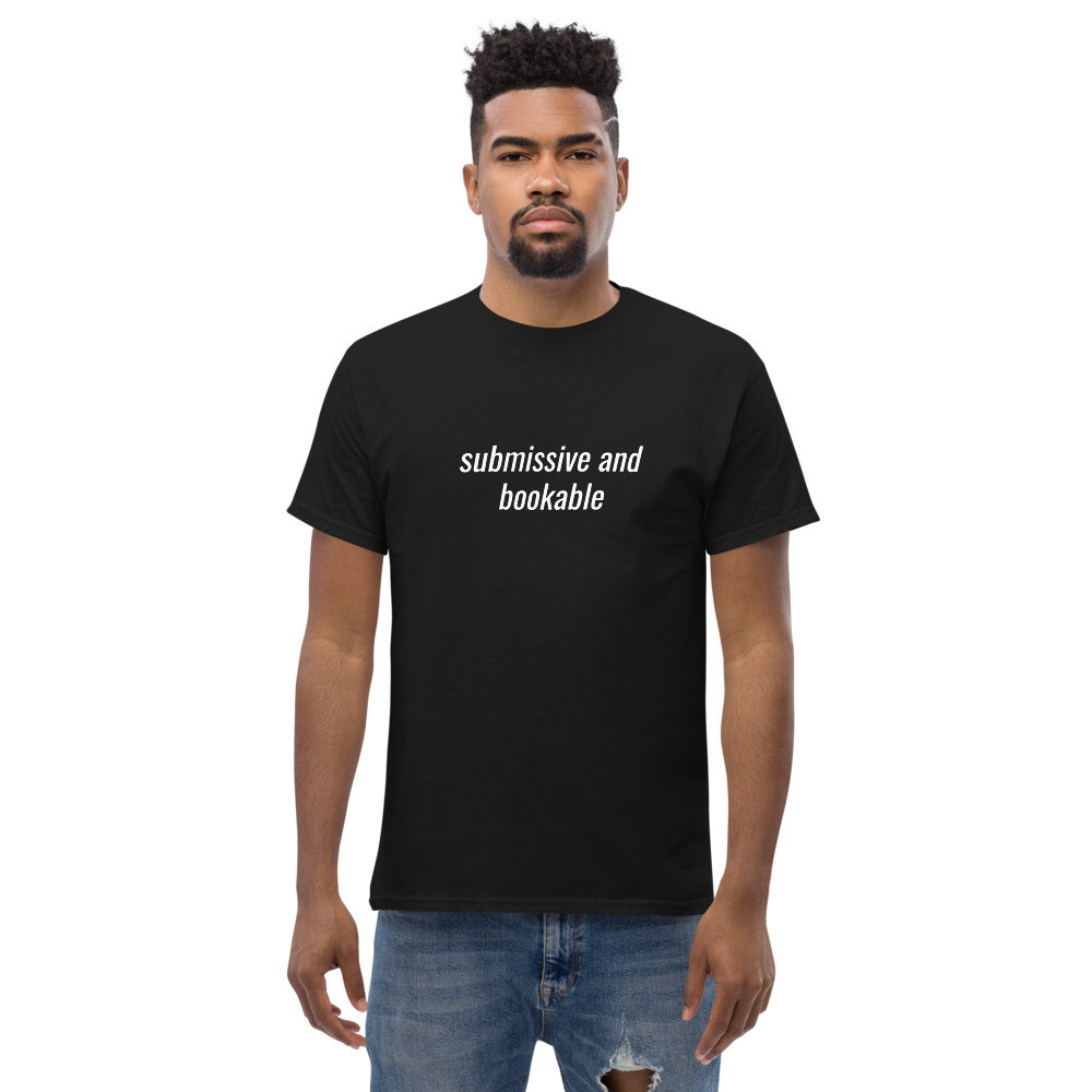 Submissive and bookable Tee
