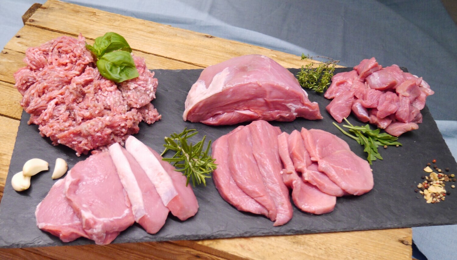 Fleischpaket vom Bio-Rind