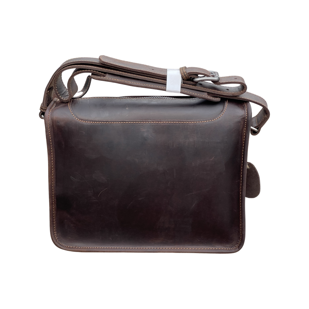 High Quality Leather Cross Body Unisex  (None-David Jones)Bag